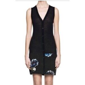 AllSaints Women's Lucon Button Up Vest Dress US 8